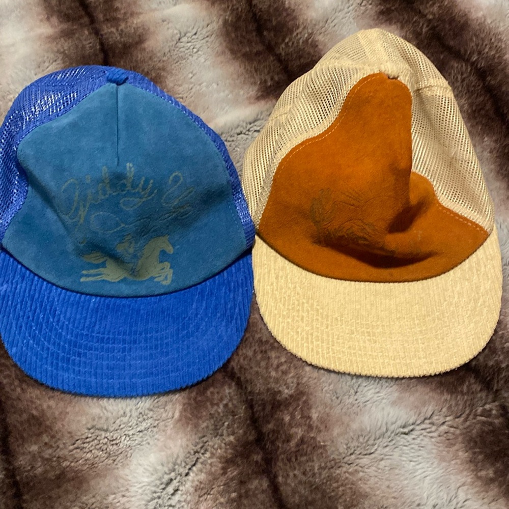 2 free people baseball caps